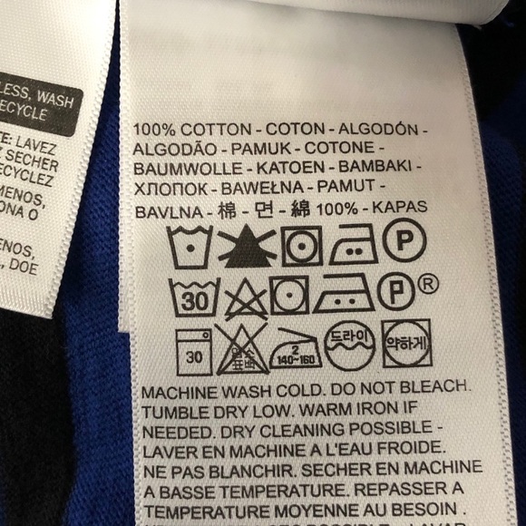 Levi’s blue and black long sleeve top, NWT medium - Picture 9 of 9